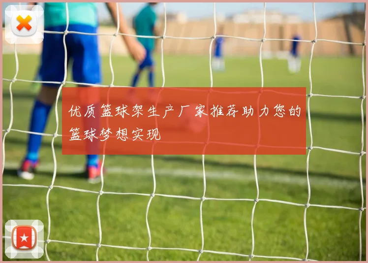 优质篮球架生产厂家推荐助力您的篮球梦想实现